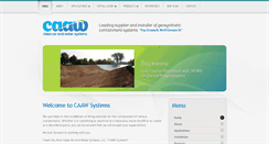 Desktop Screenshot of caawsystems.com